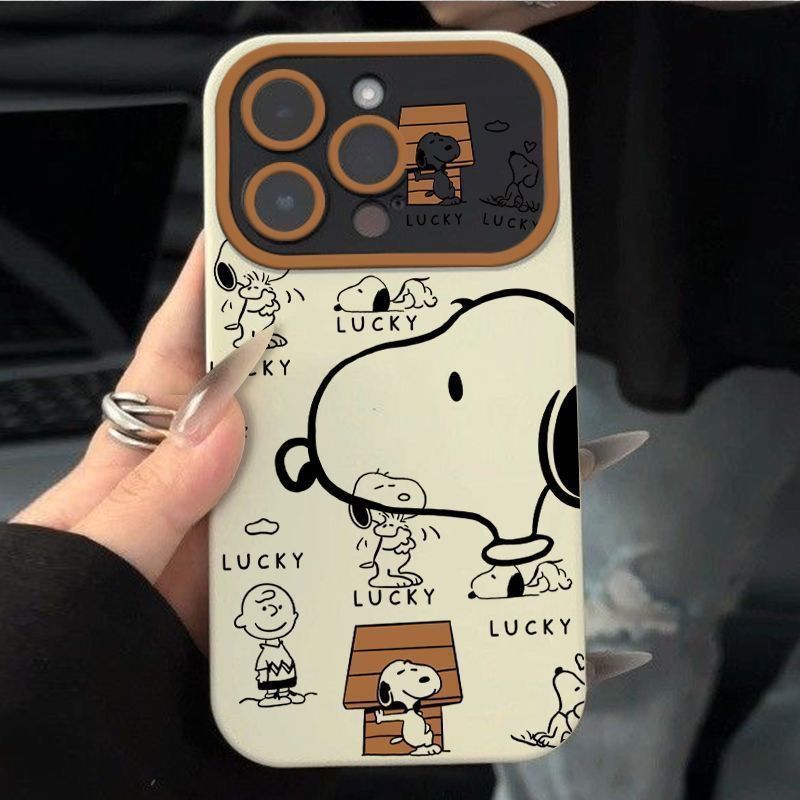 Mobile Tech Accessories - Yeni Sevimli Anime Periferik Snoopy TPU