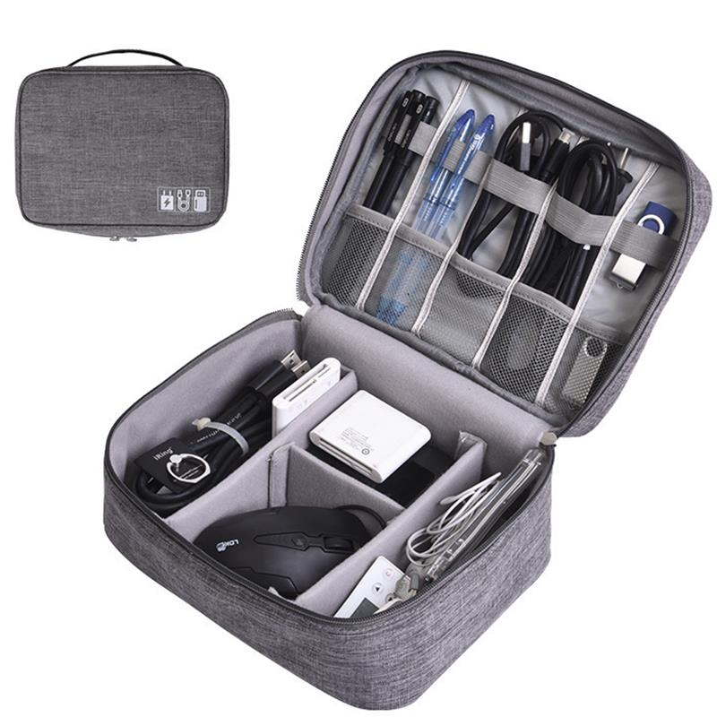 Tech Accessories Case - Seyahat Kablo Çantası Taşınabilir Dijital Depolama