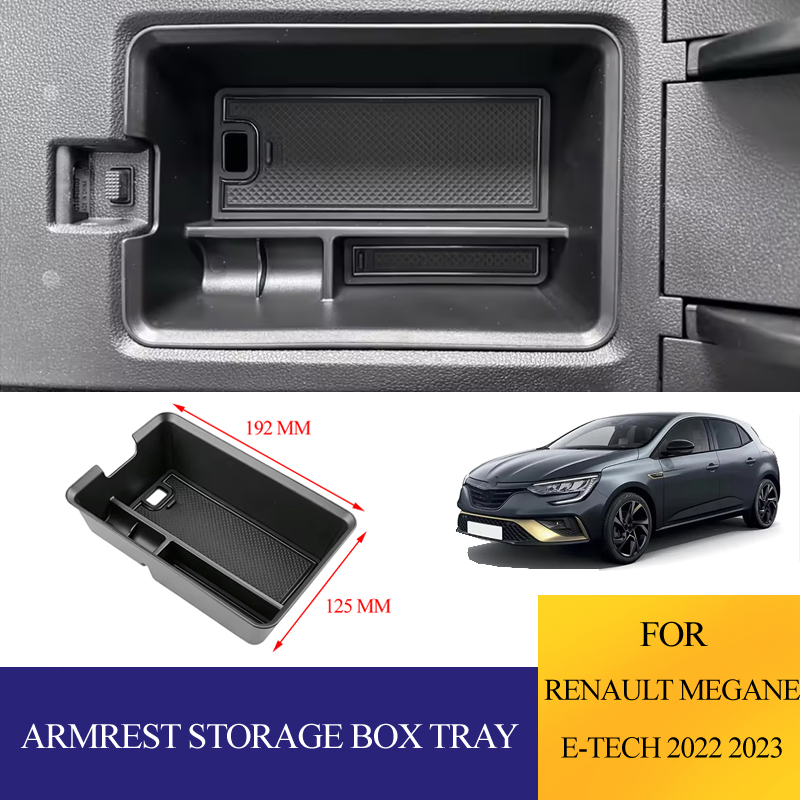 Tech Accessories Storage - Renault Megane E-Tech 2022 2023 için