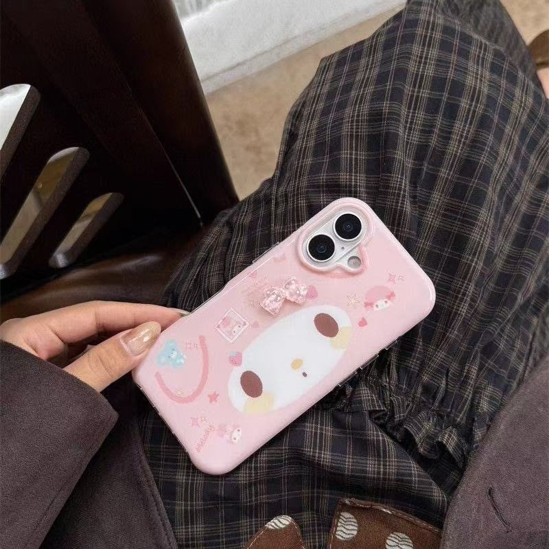 Mobile Tech Accessories - Anime Çizgi Film Desenli Tavşan Telefon