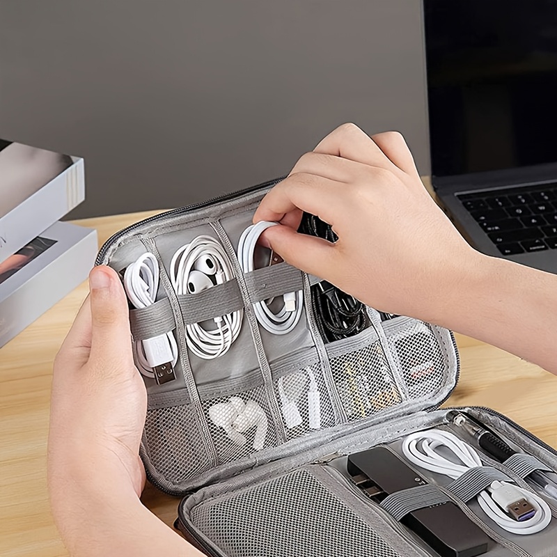 1 Adet Seyahat Kablo Düzenleyi - Tech Accessories Travel Organizer Pouch incelemesi ve fiyatı