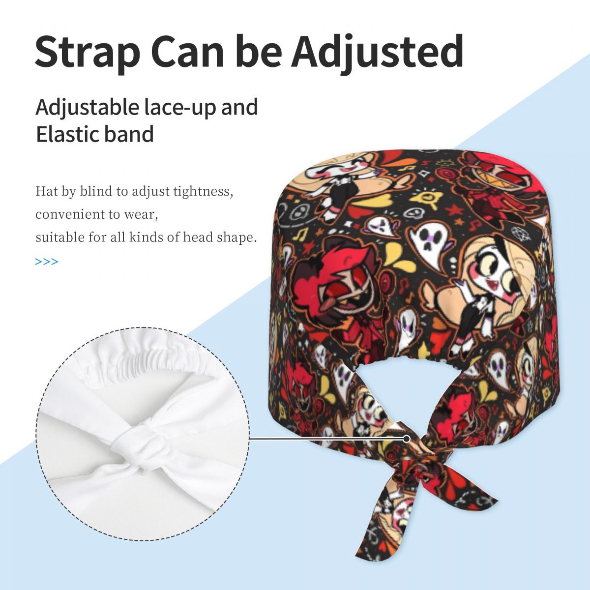 Hazbin Hotels Hemşirelik Şapka - Kawaii Tech Accessories incelemesi ve fiyatı
