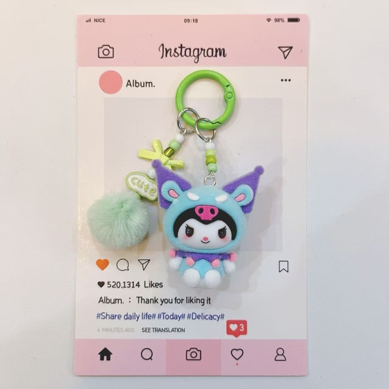 Moda Kuromi Figürü Reçine Anah - Kawaii Tech Accessories incelemesi ve fiyatı