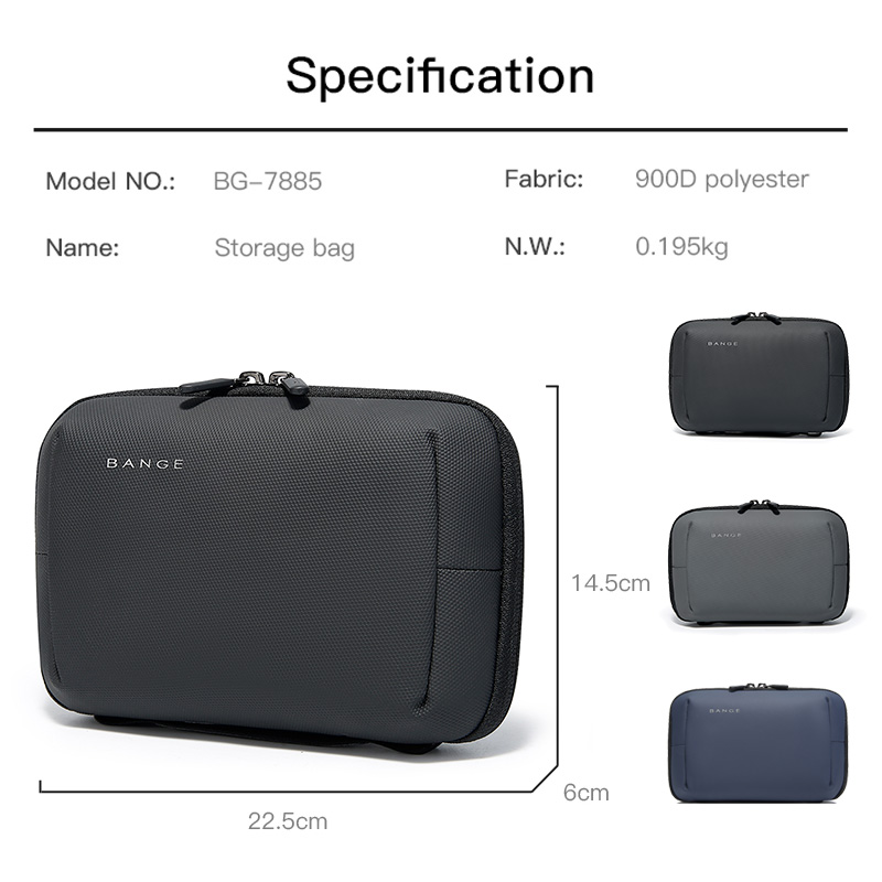 BANGE Büyük Kapasiteli Seyahat - Tech Accessories Case incelemesi ve fiyatı